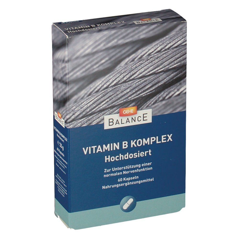 Gehe Balance Vitamin B Komplex Kapseln