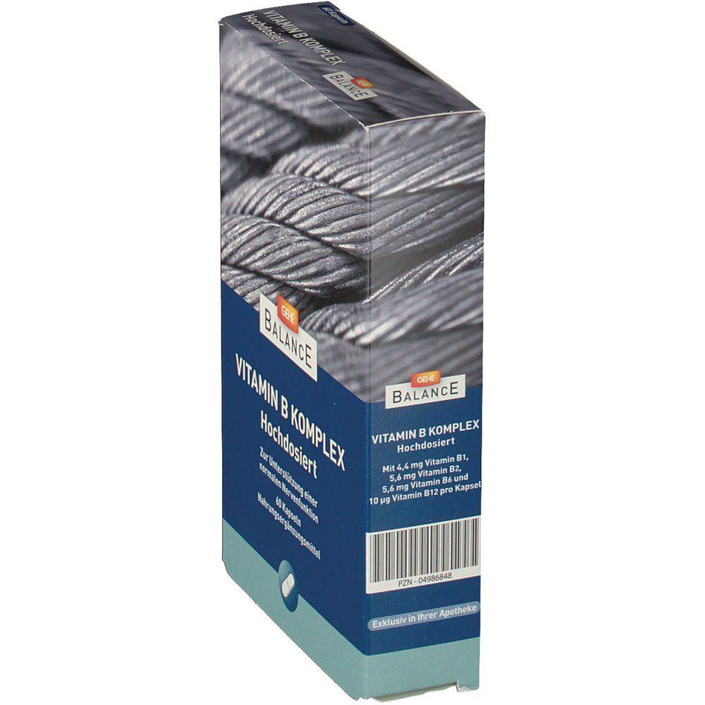 Gehe Balance Vitamin B Komplex Kapseln