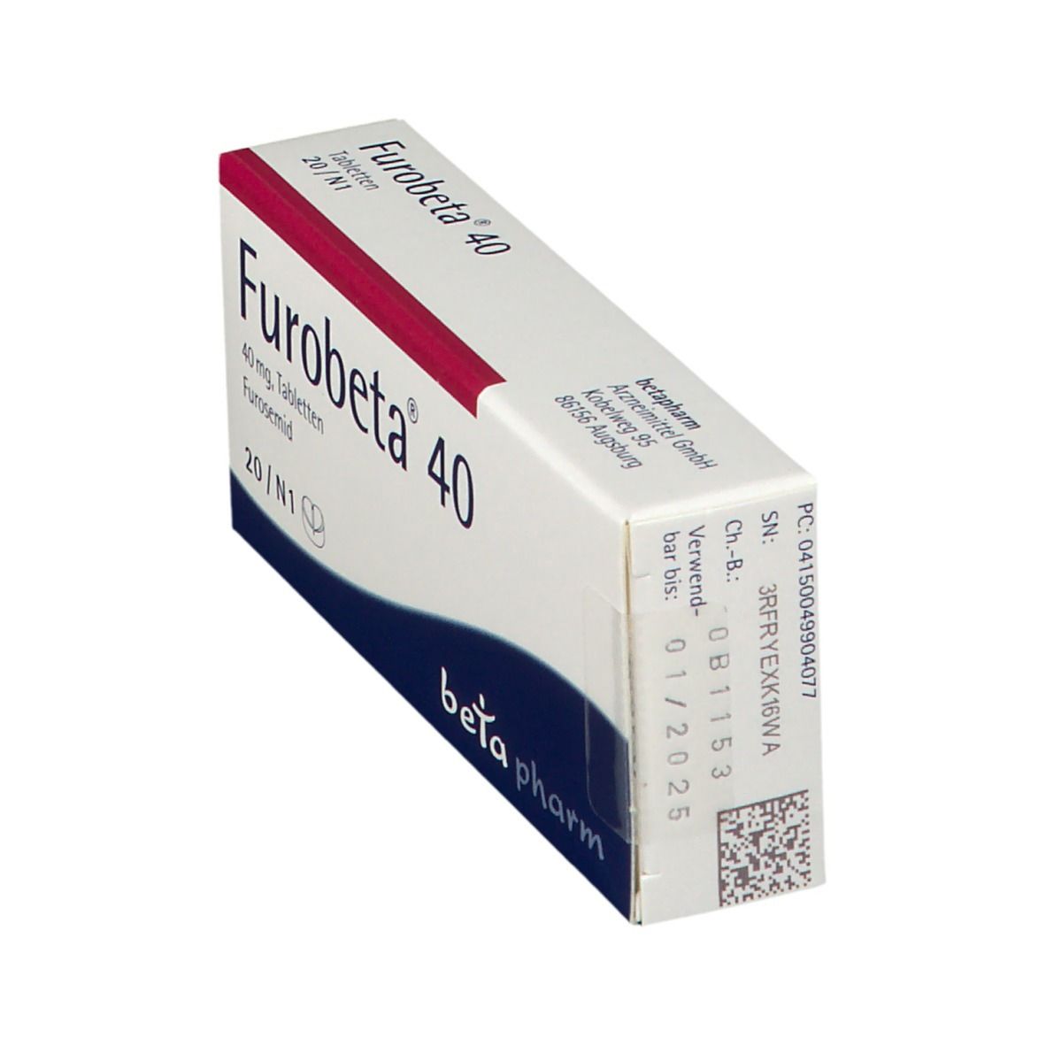 Furobeta 40 Tabletten 20 St