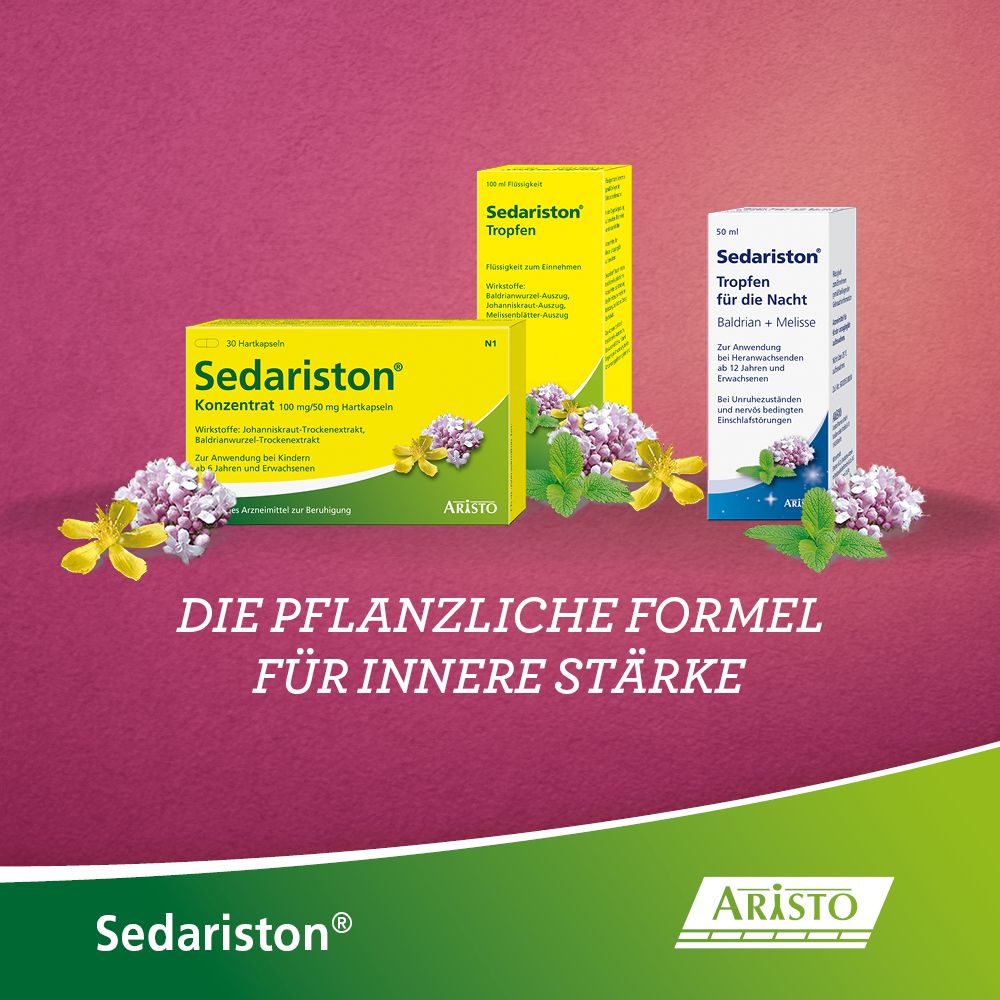 Sedariston® Konzentrat 100 mg/50 mg