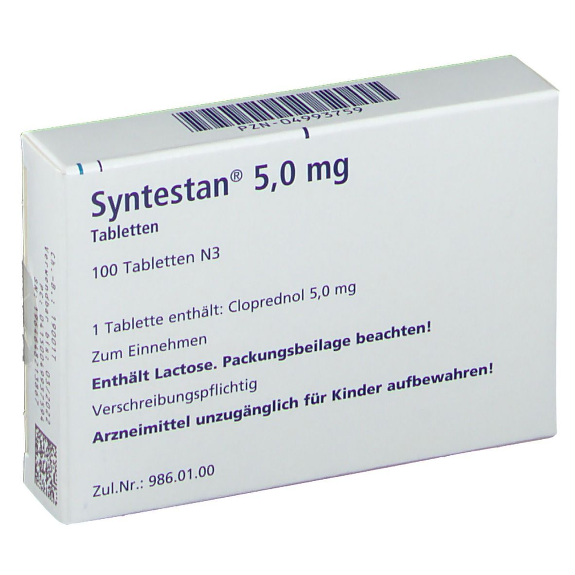 Syntestan® 5 mg