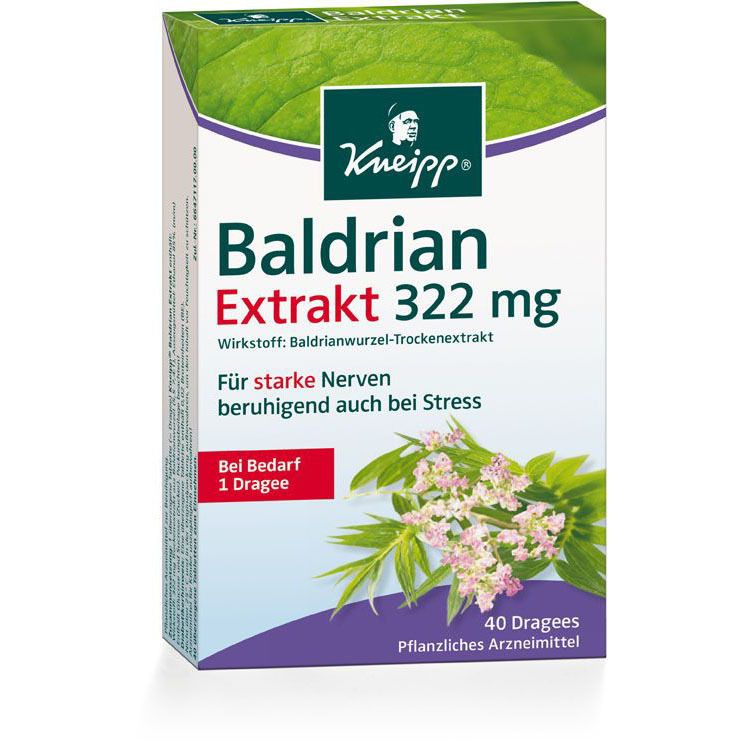 Baldrian Extrakt 40 St Überzogene Tabletten