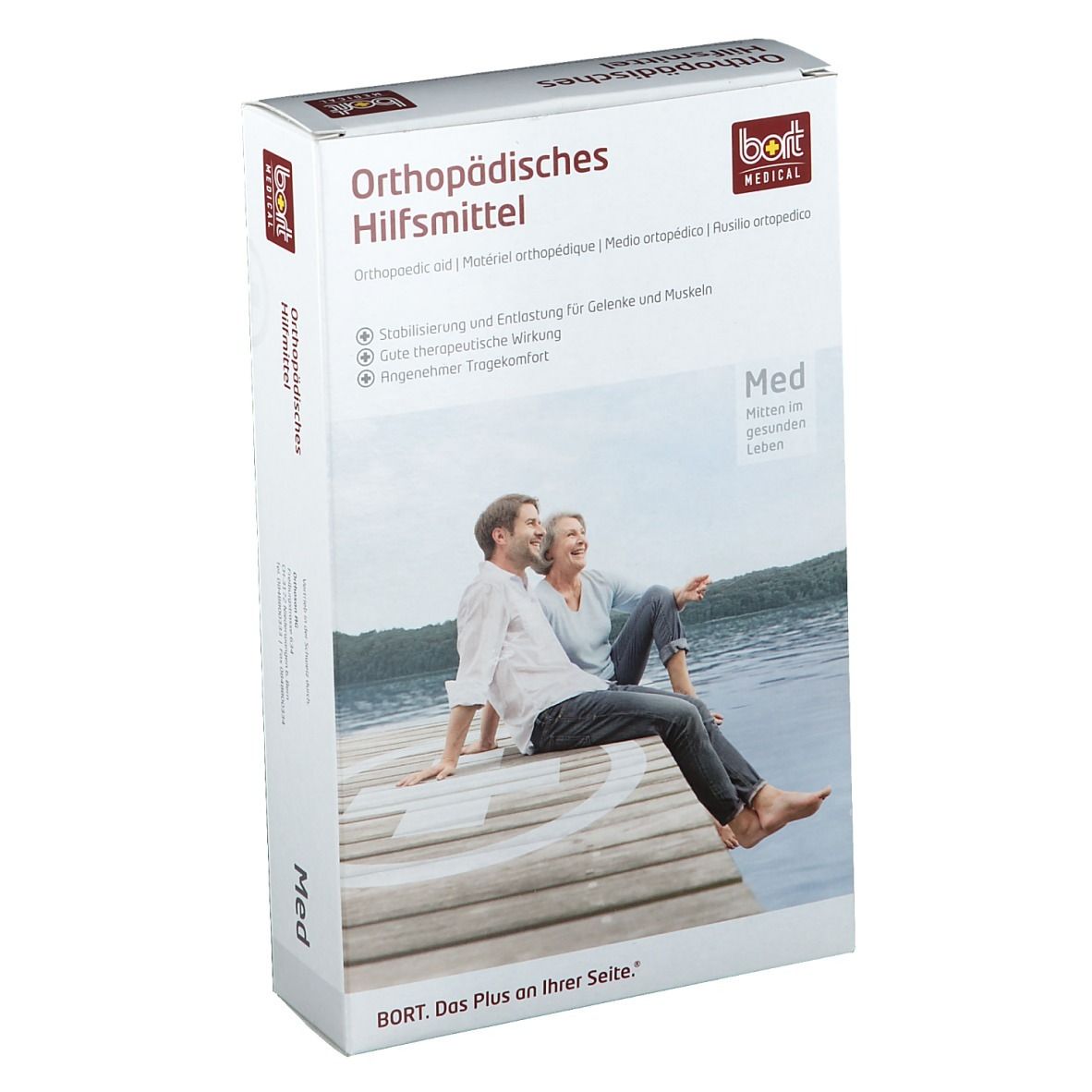 Handgelenkstütze mit Alu-Schiene und Band links Gr. M blau 1 St Bandage(s)