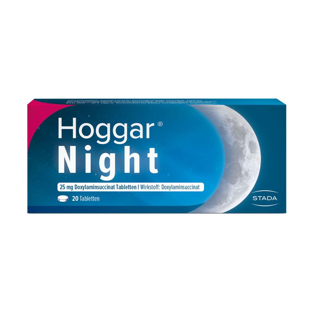 Hoggar® Night 25 mg Doxylaminsuccinat 20 St Tabletten