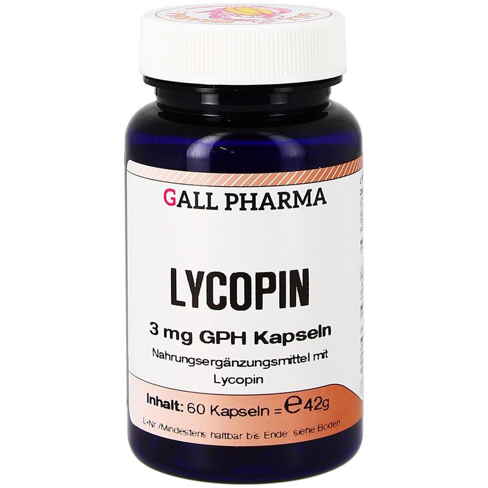Lycopin 3 mg GPH Kapseln 60 St Kapseln
