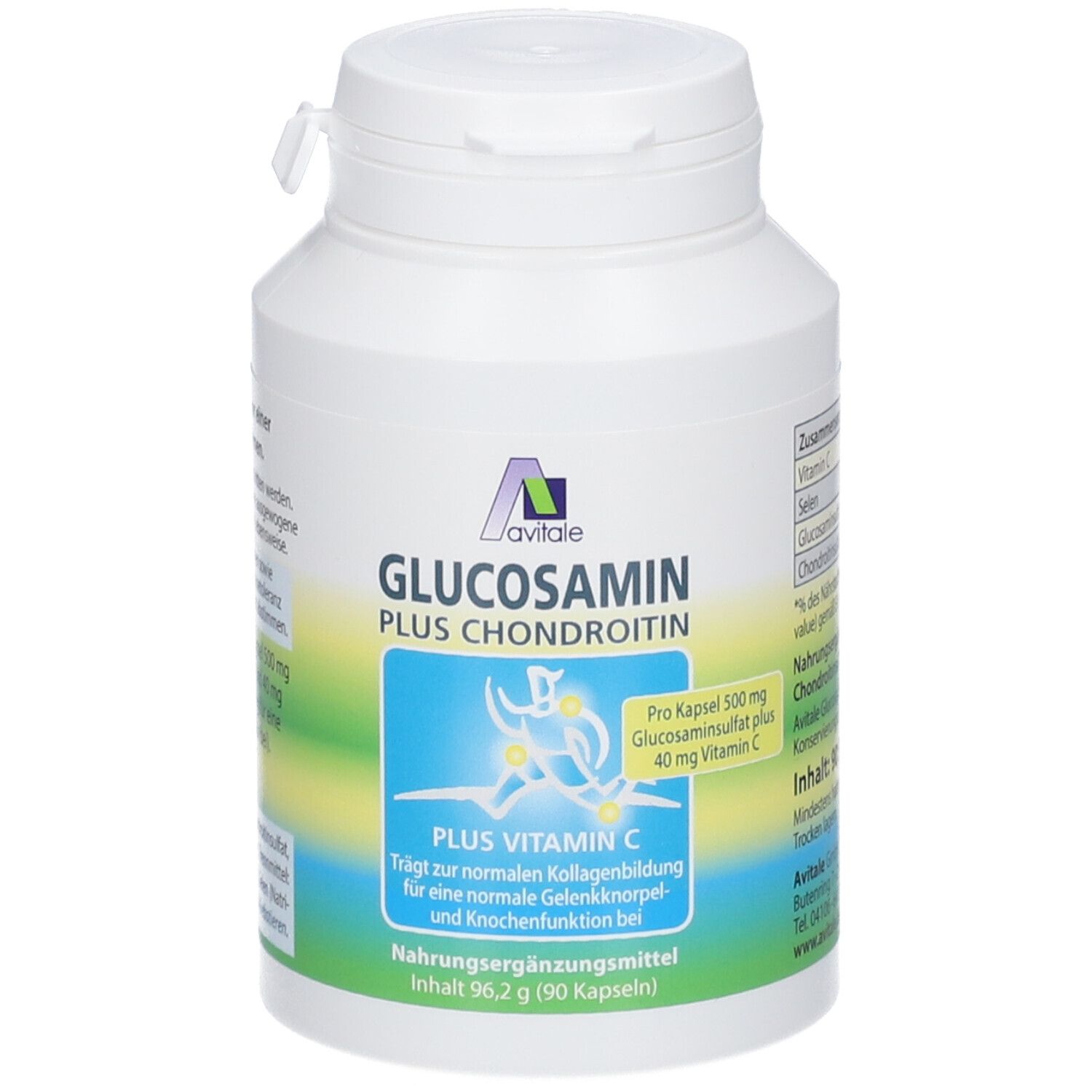 Glucosamin 500 mg + Chondroitin 400 mg 90 St Kapseln