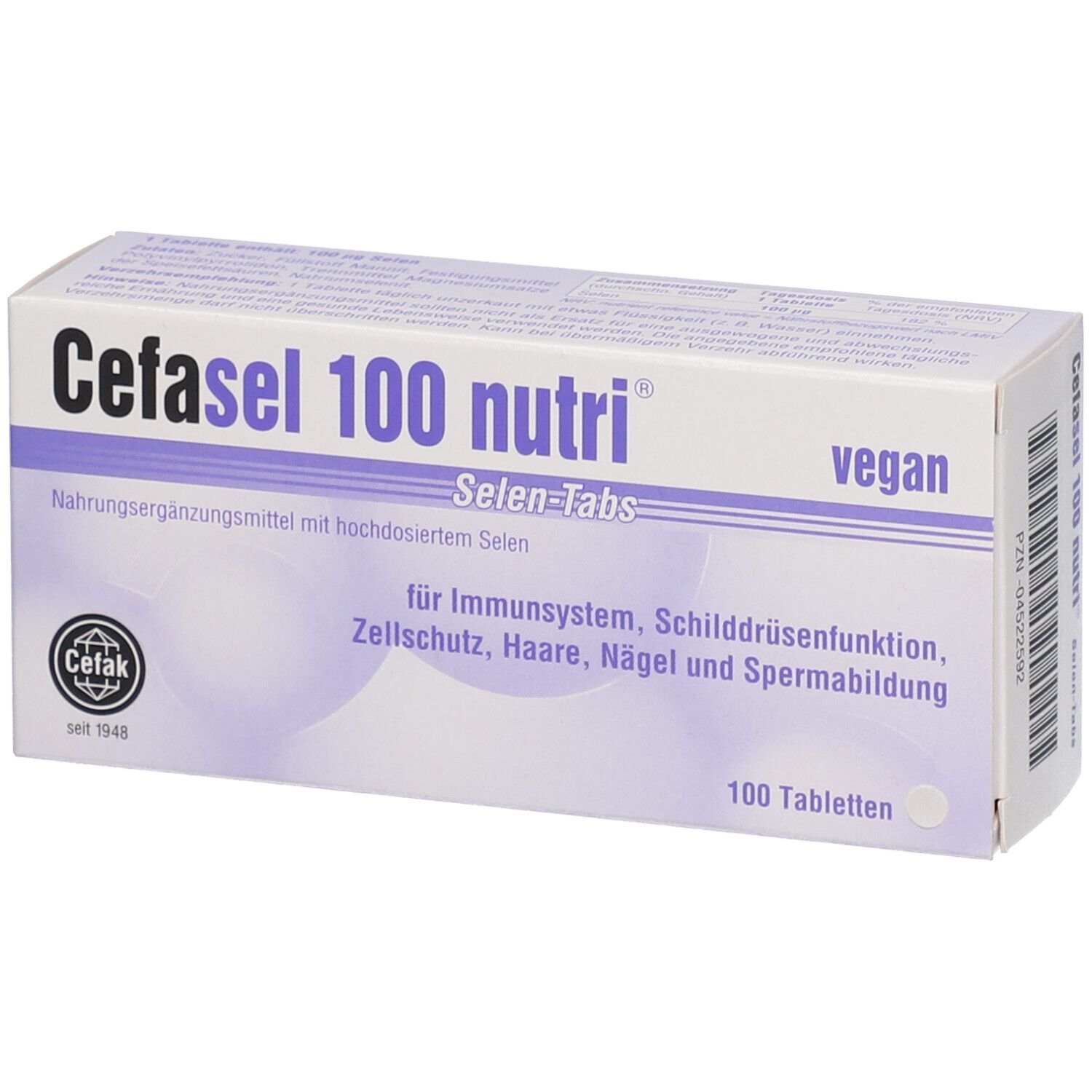 Cefasel 100 nutri® Selen Tabs 100 St Tabletten