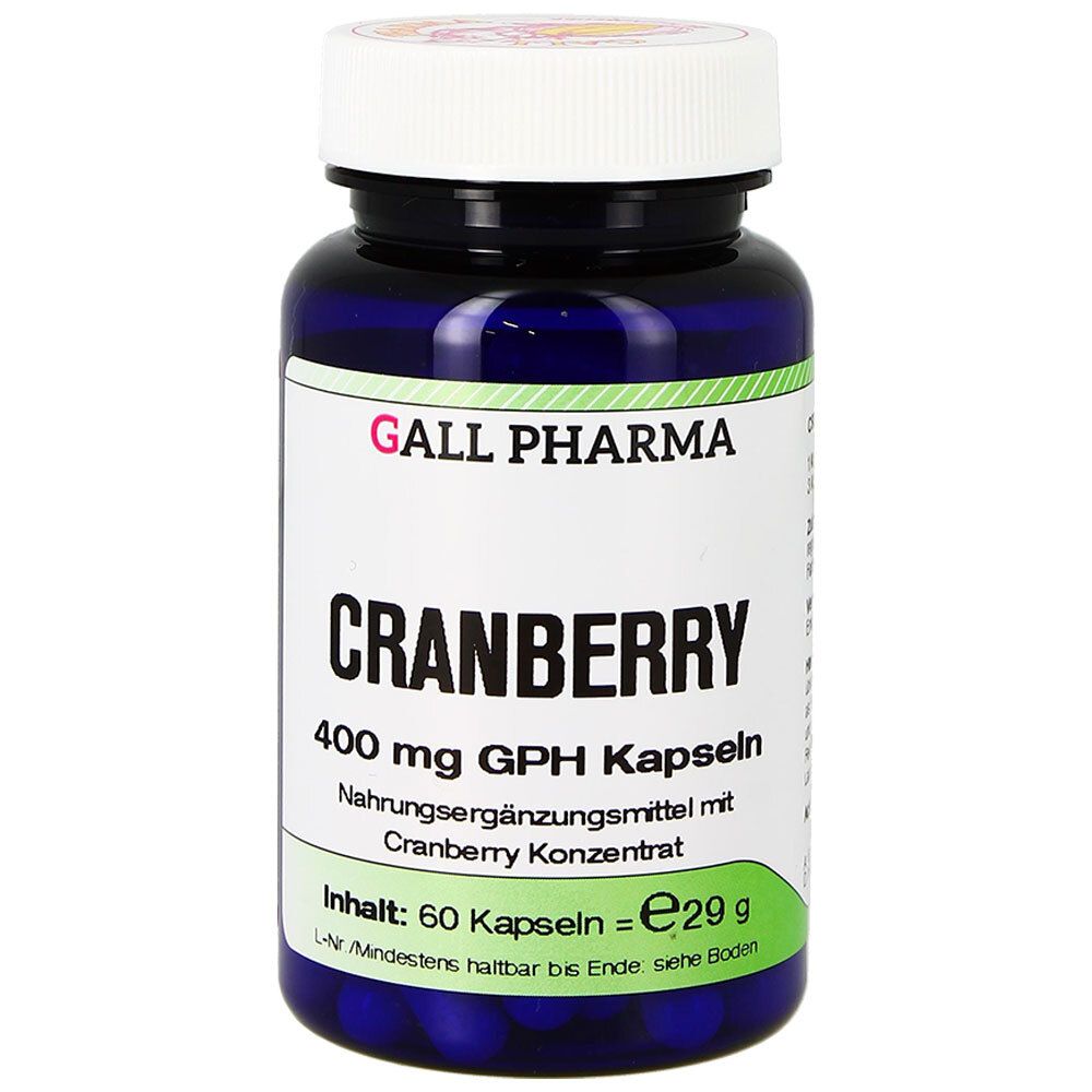 Cranberry 400 mg GPH Kapseln 60 St Kapseln