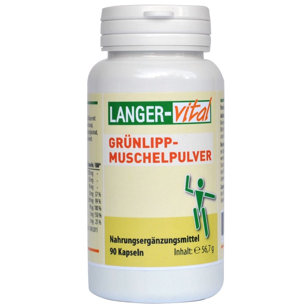 Grünlippmuschelpulver 90 St Kapseln