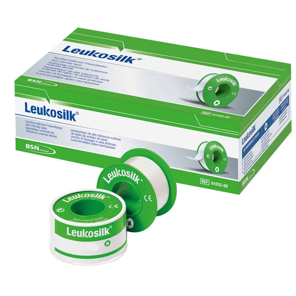 Leukosilk® 1,25 cm x 9,2 m 24 St Pflaster