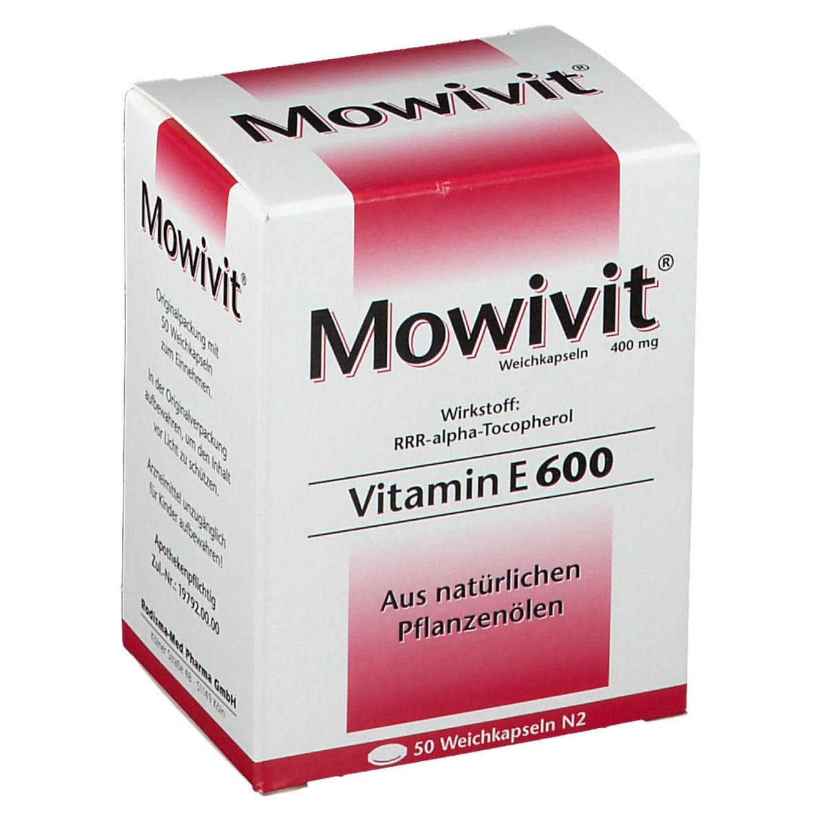 Vitamin E 600 50 St Kapseln