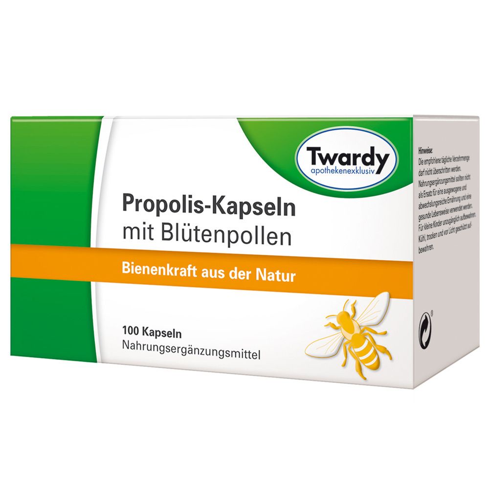 Propolis-Kapseln mit Blütenpollen 100 St Kapseln