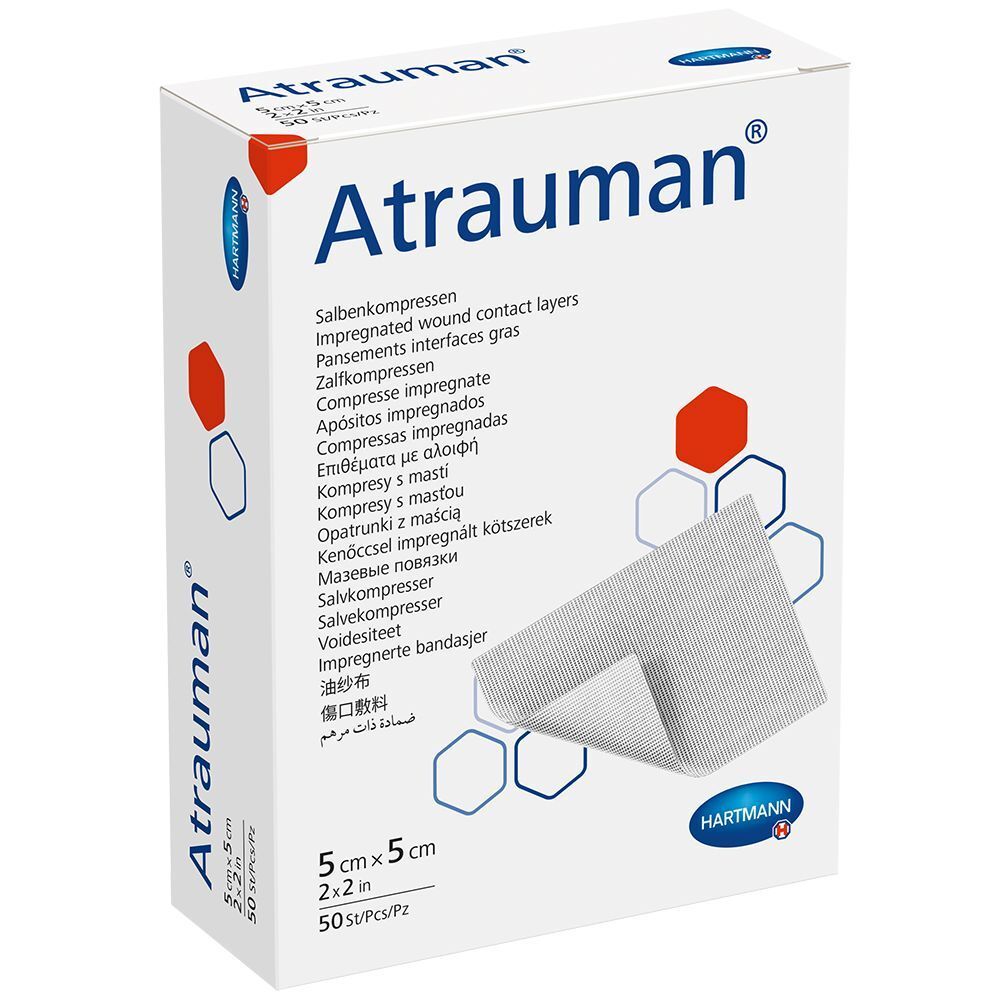 Atrauman® 5 x 5 cm steril 50 St Kompressen