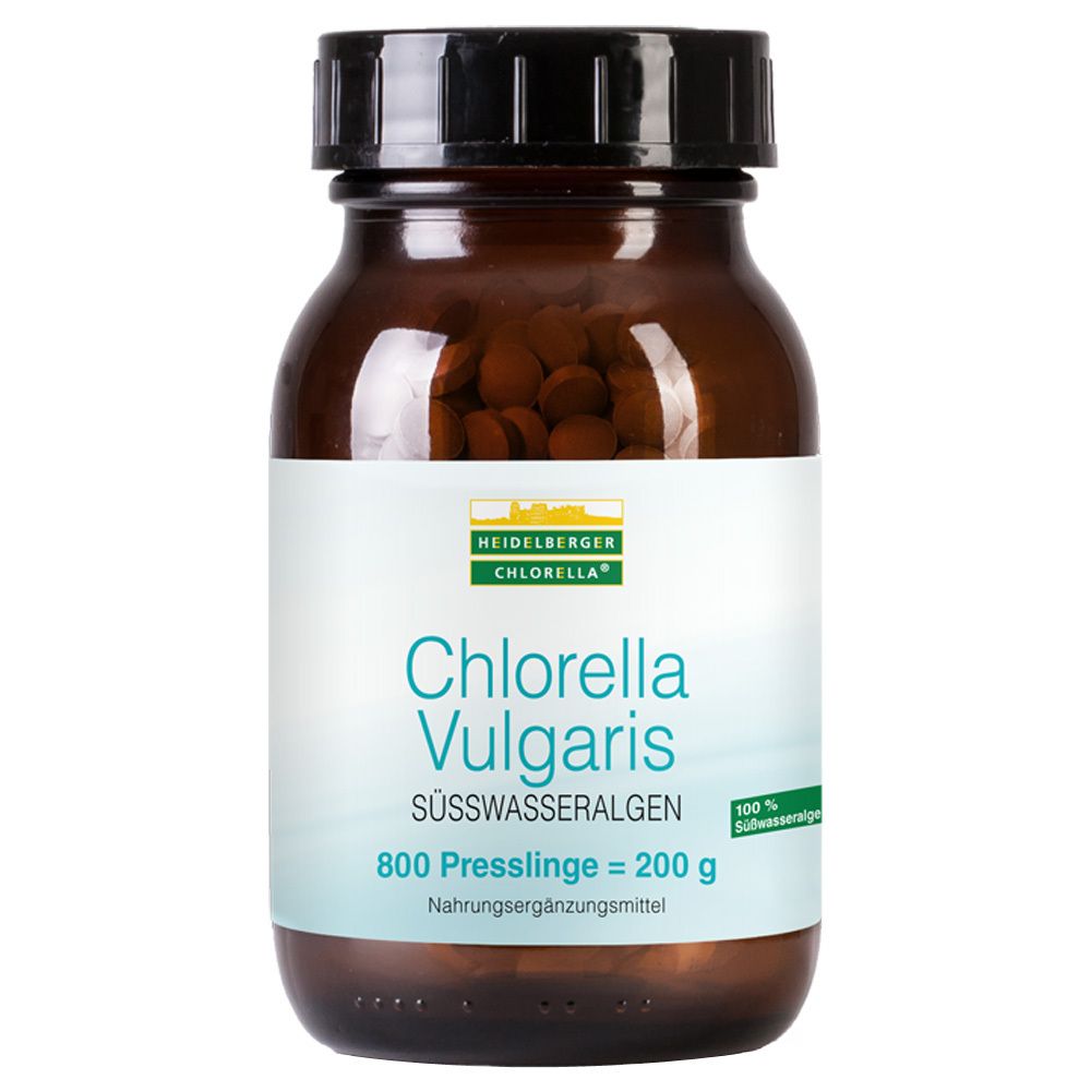 Chlorella Vulgaris 800 St Presslinge