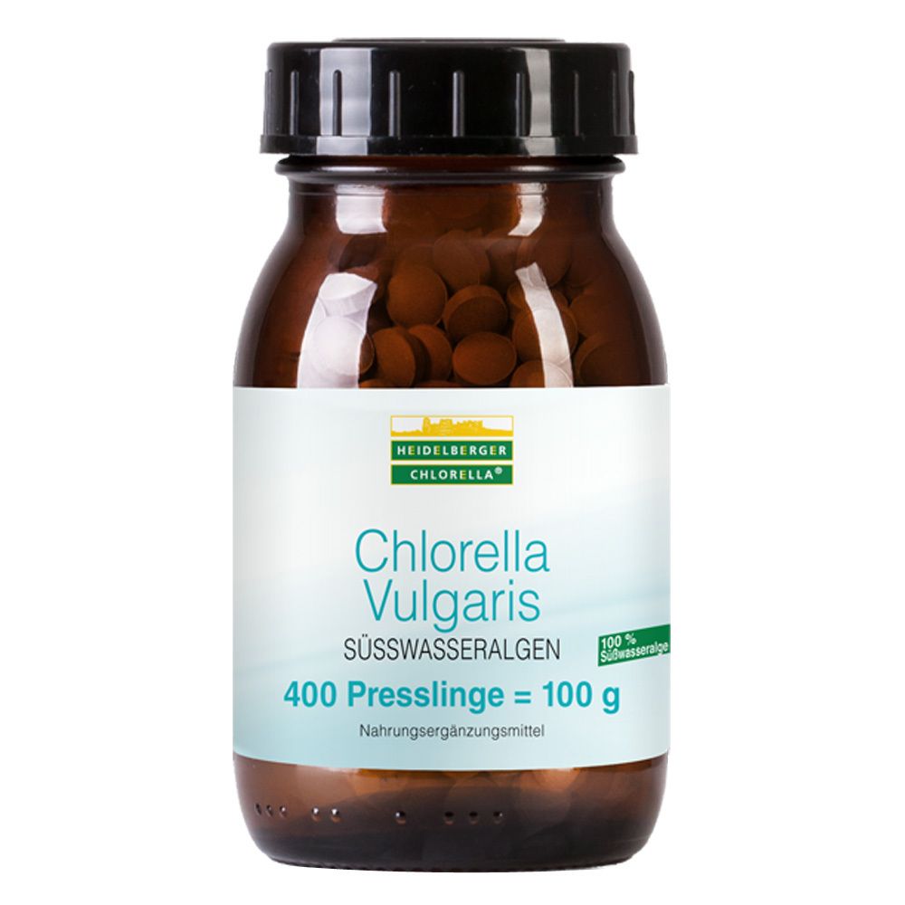 Chlorella Vulgaris 400 St Presslinge