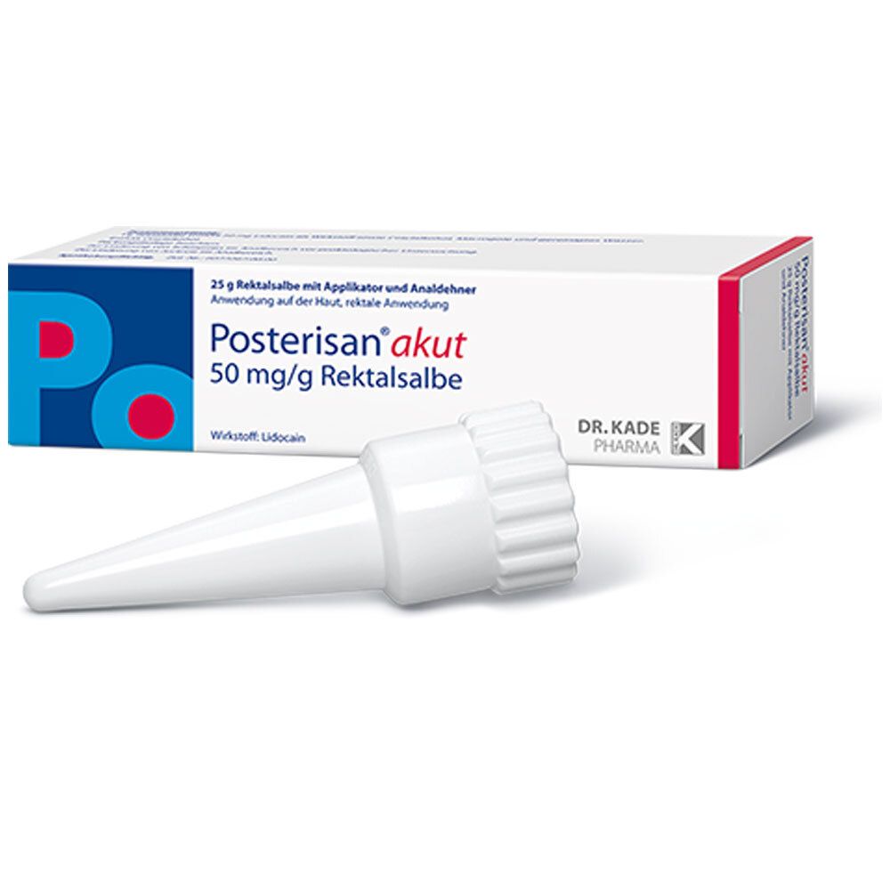 akut Salbe mit Analdehner 25 g Salbe