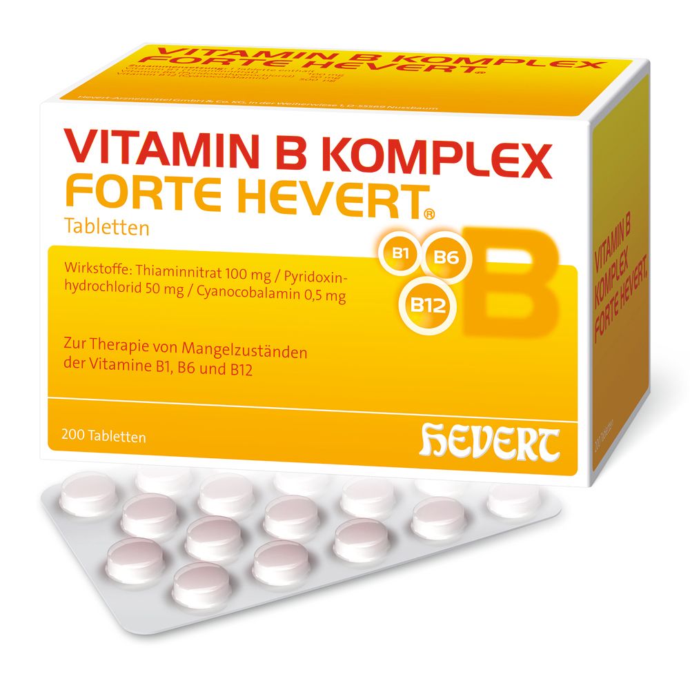 Vitamin B Komplex forte Hevert Tabletten 200 St