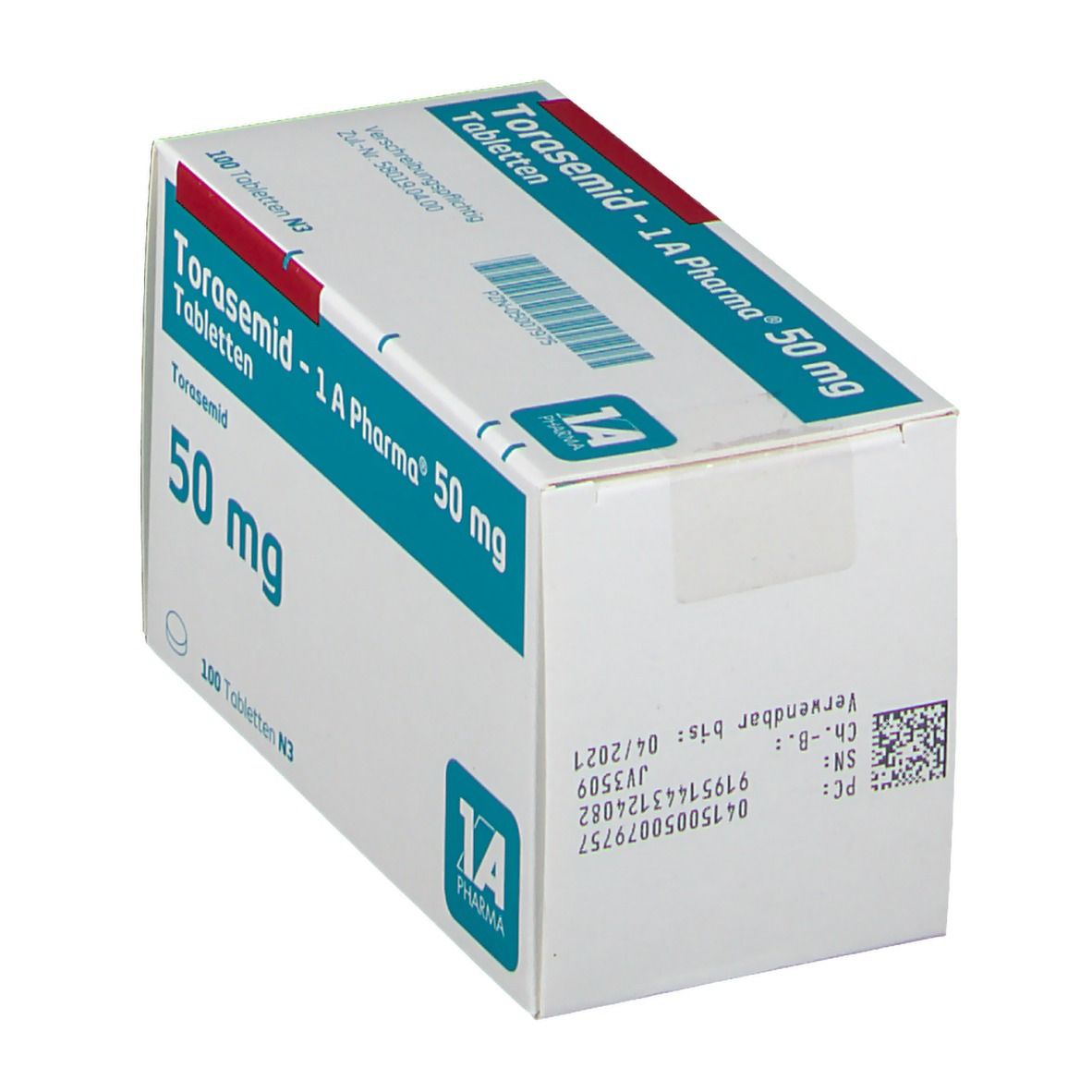 Torasemid 1A Pharma® 50Mg