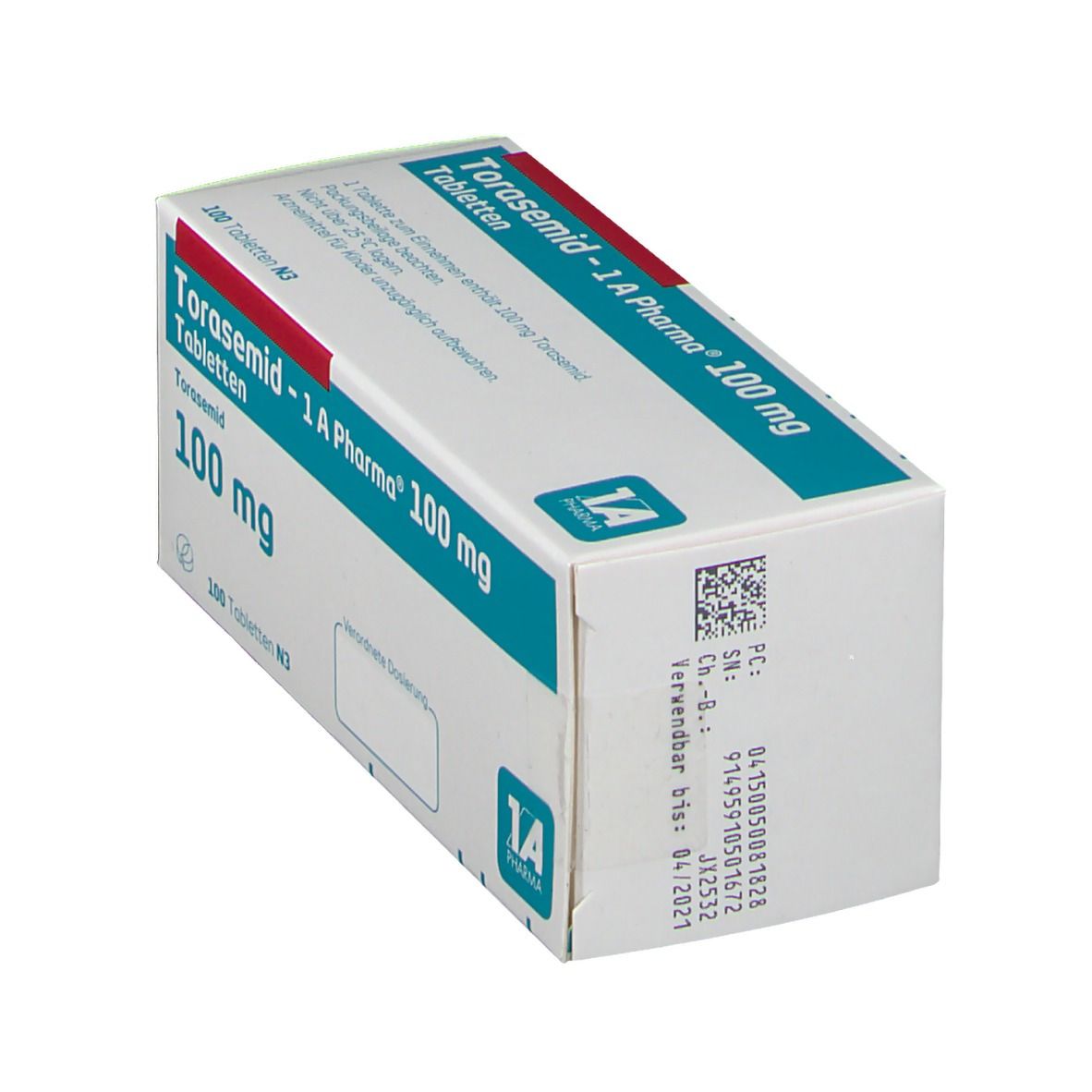 Torasemid-1A Pharma 100 mg Tabletten St