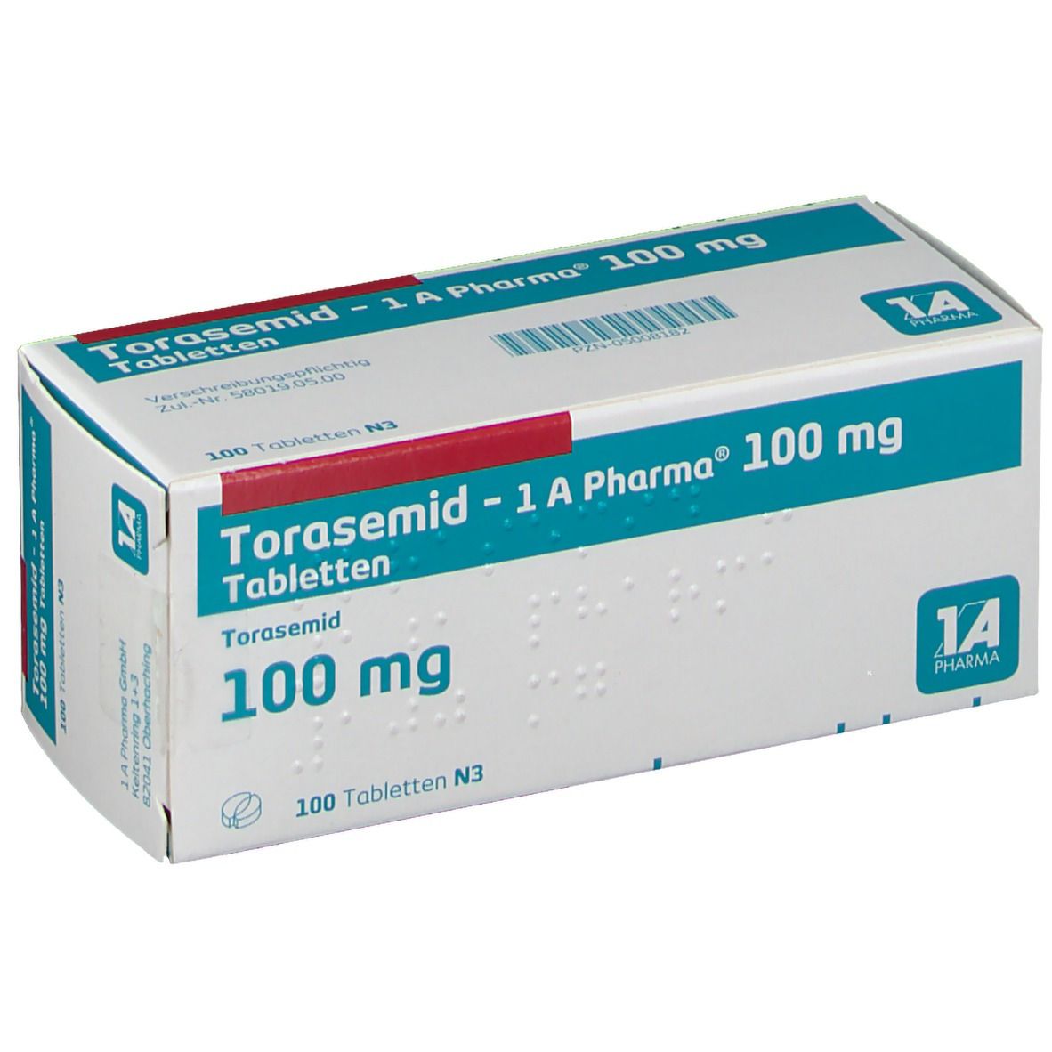 Torasemid 1A Pharma® 100Mg