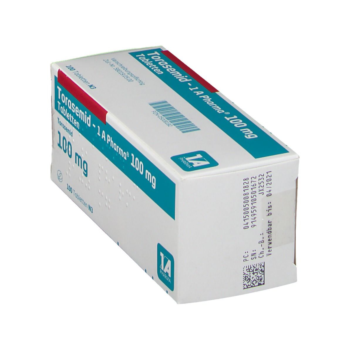 Torasemid 1A Pharma® 100Mg