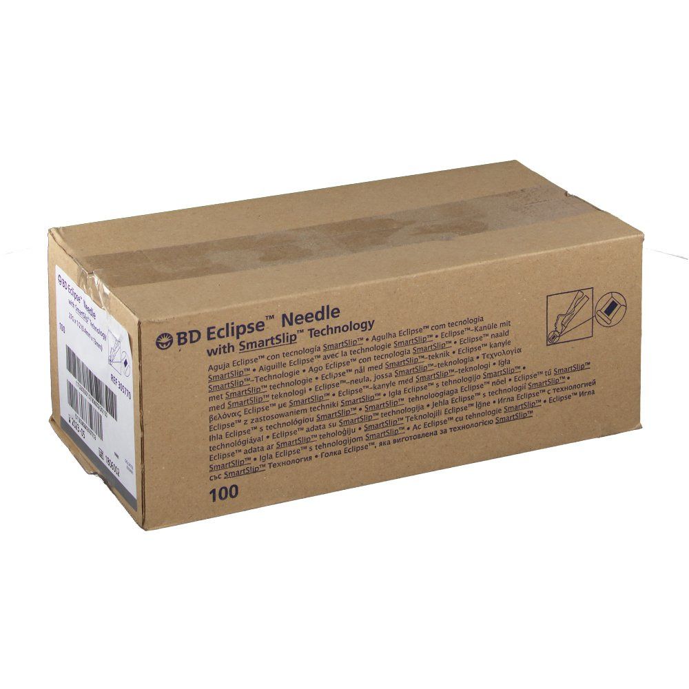BD Eclipse Sicherheitsinjektionskanüle 27 G 1/2