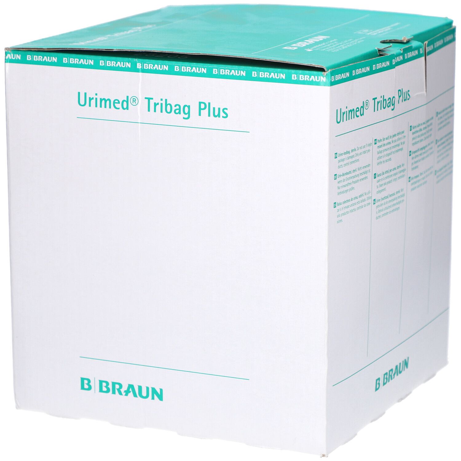 Urimed Tribag Plus Urin Beinbtl.500ml 50cm ster. 10 St Beutel