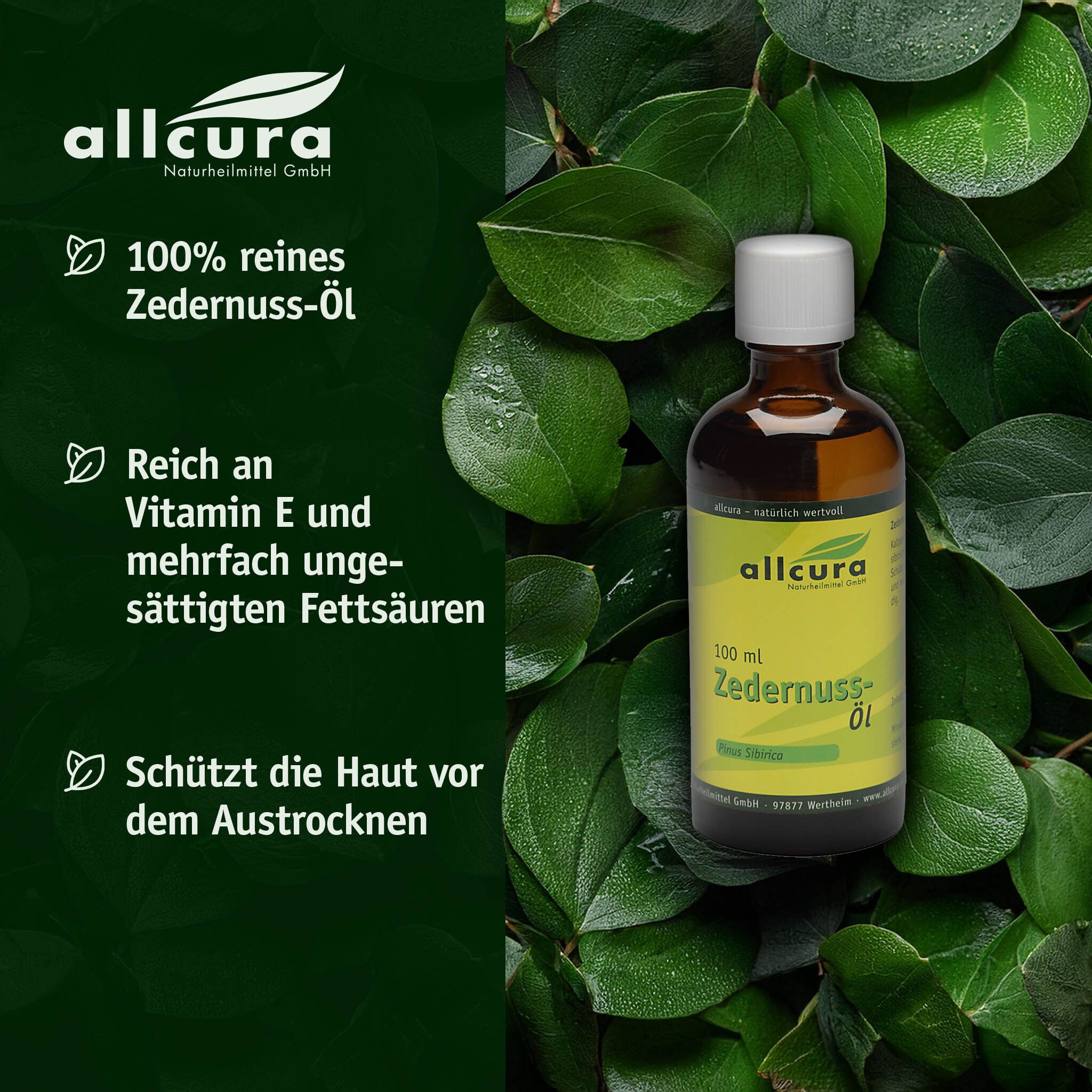allcura Zedernuss- Öl
