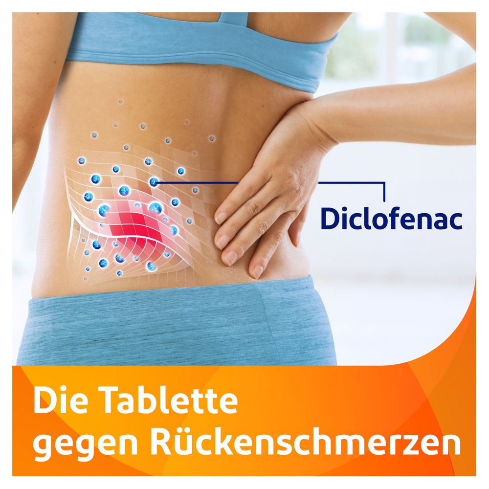 Voltaren Dolo Liquid 25 mg Weichkapseln, gegen Rückenschmerzen