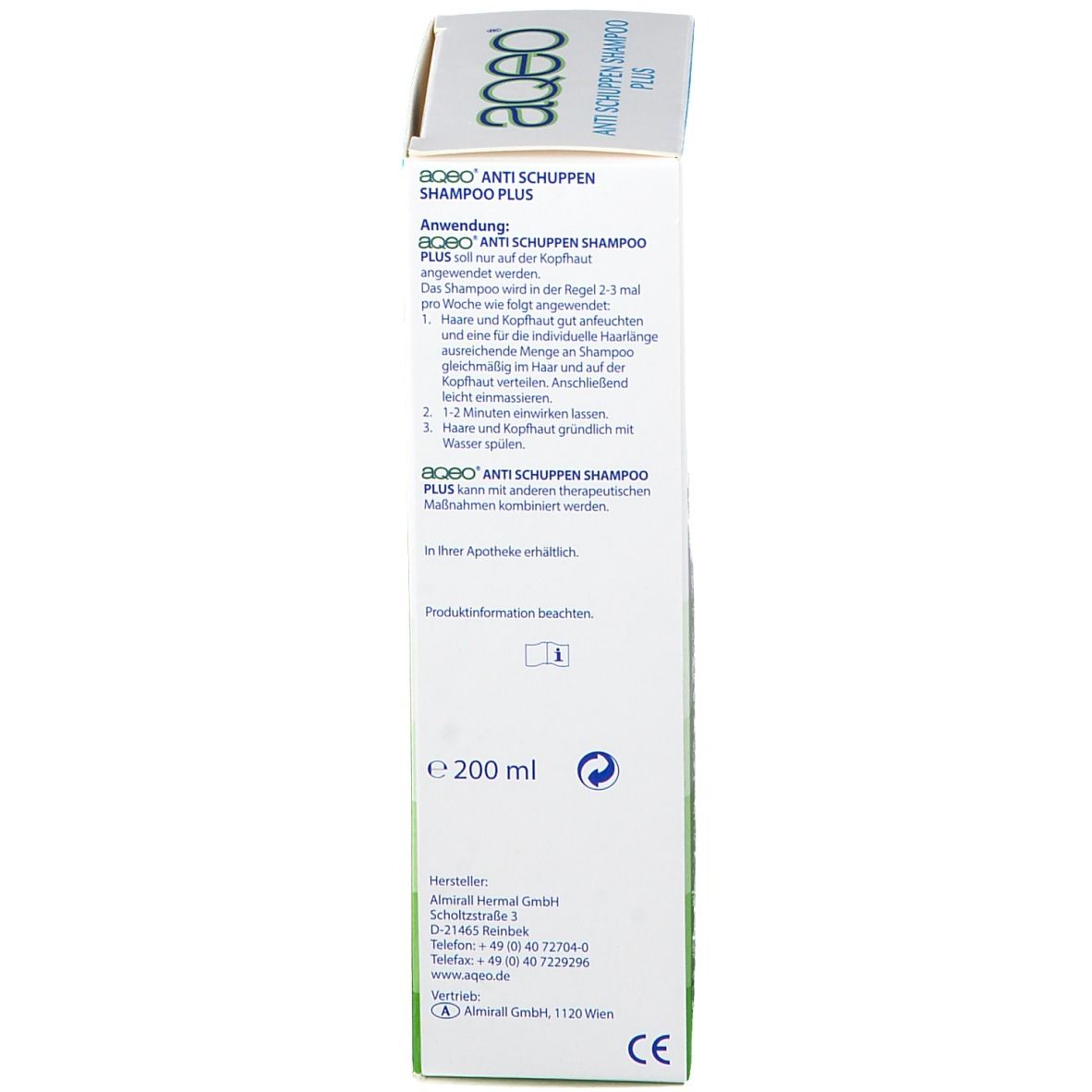 aqeo® Anti-Schuppen-Shampoo Plus