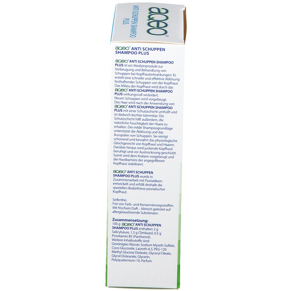 aqeo® Anti-Schuppen-Shampoo Plus