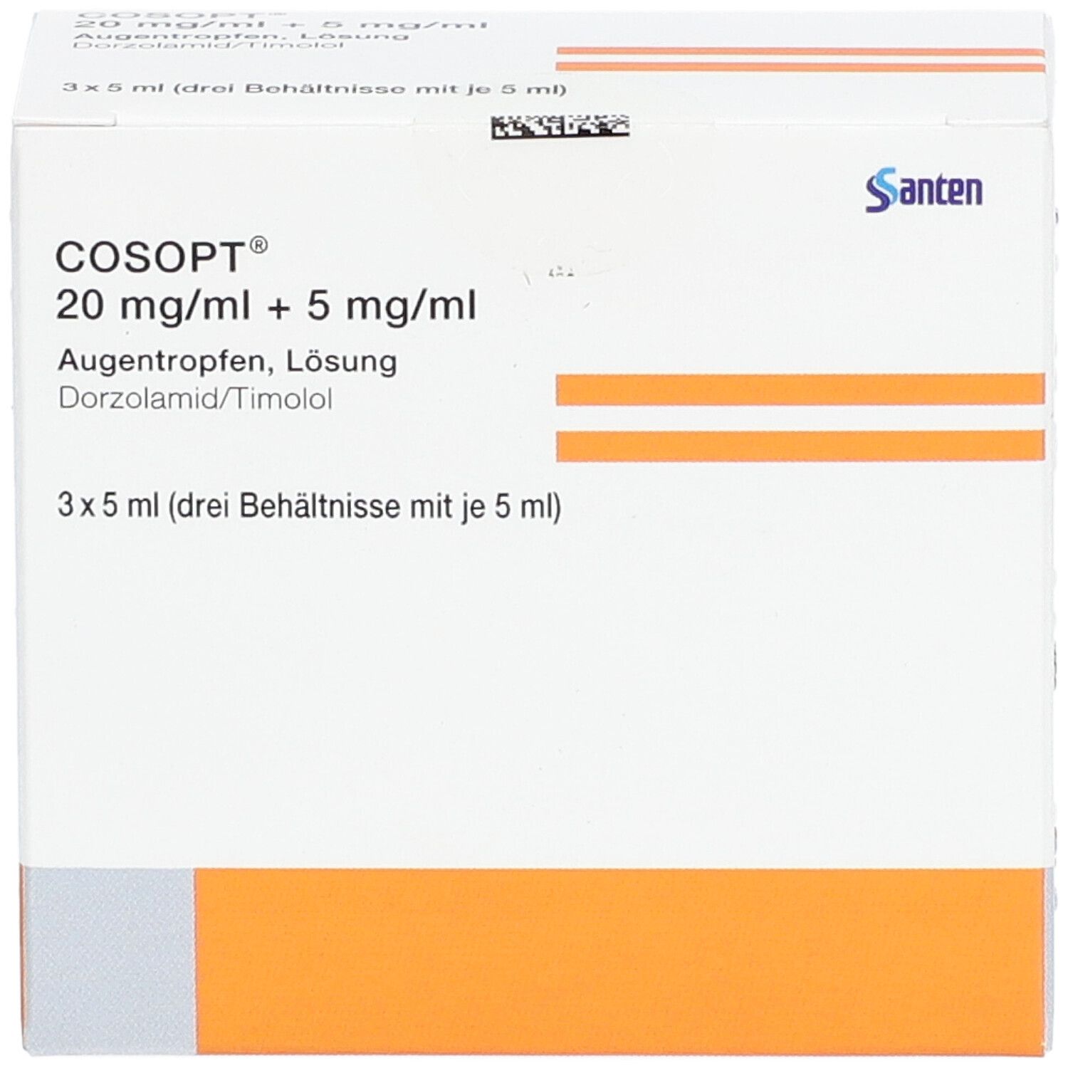 COSOPT 20 mg/ml + 5 mg/ml Augentropfen