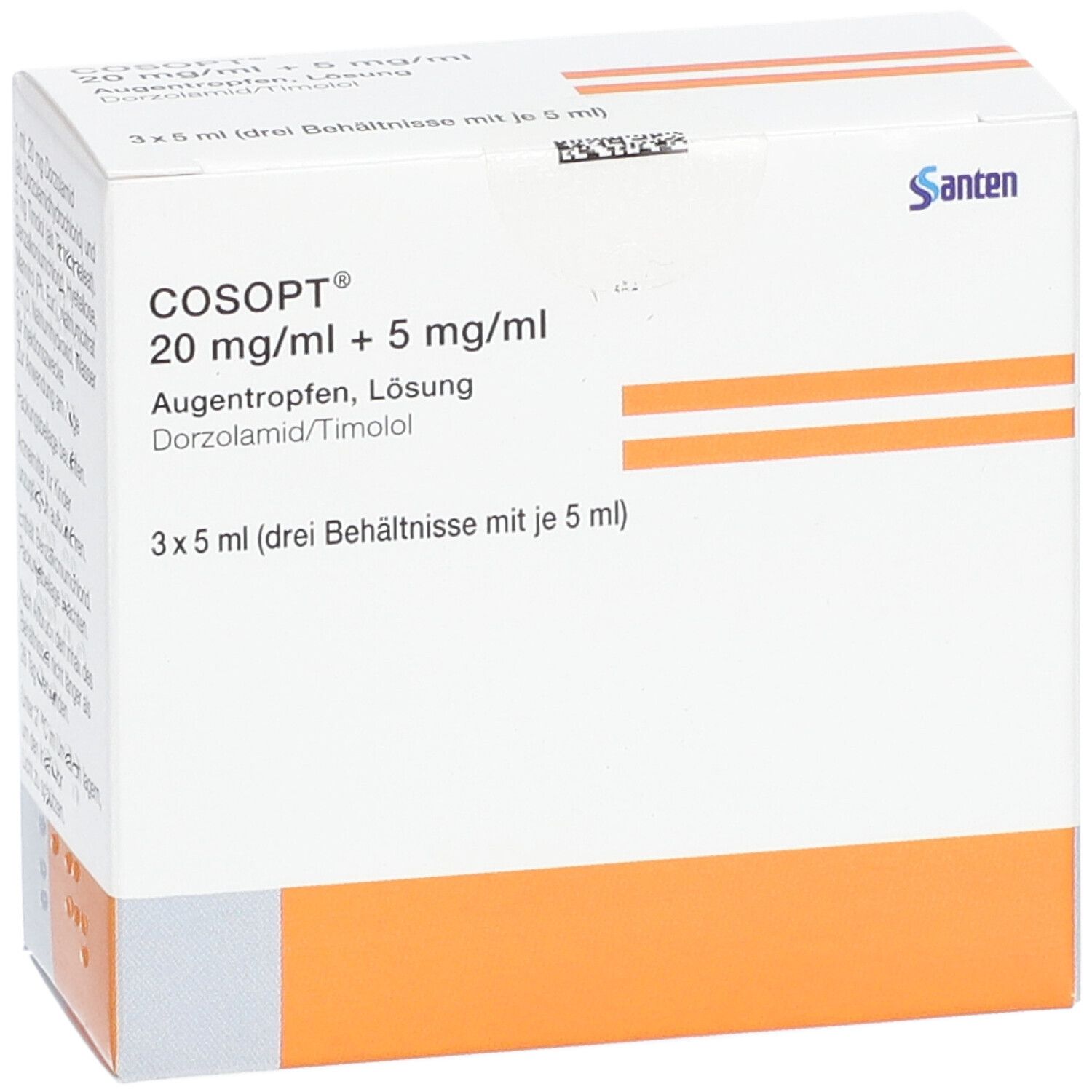 COSOPT 20 mg/ml + 5 mg/ml Augentropfen
