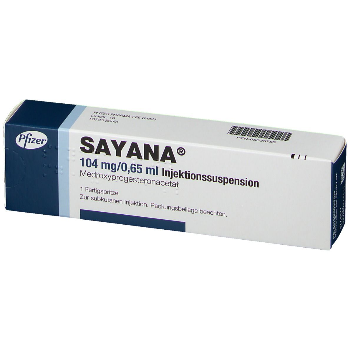 SAYANA® 104 mg/0,65 ml