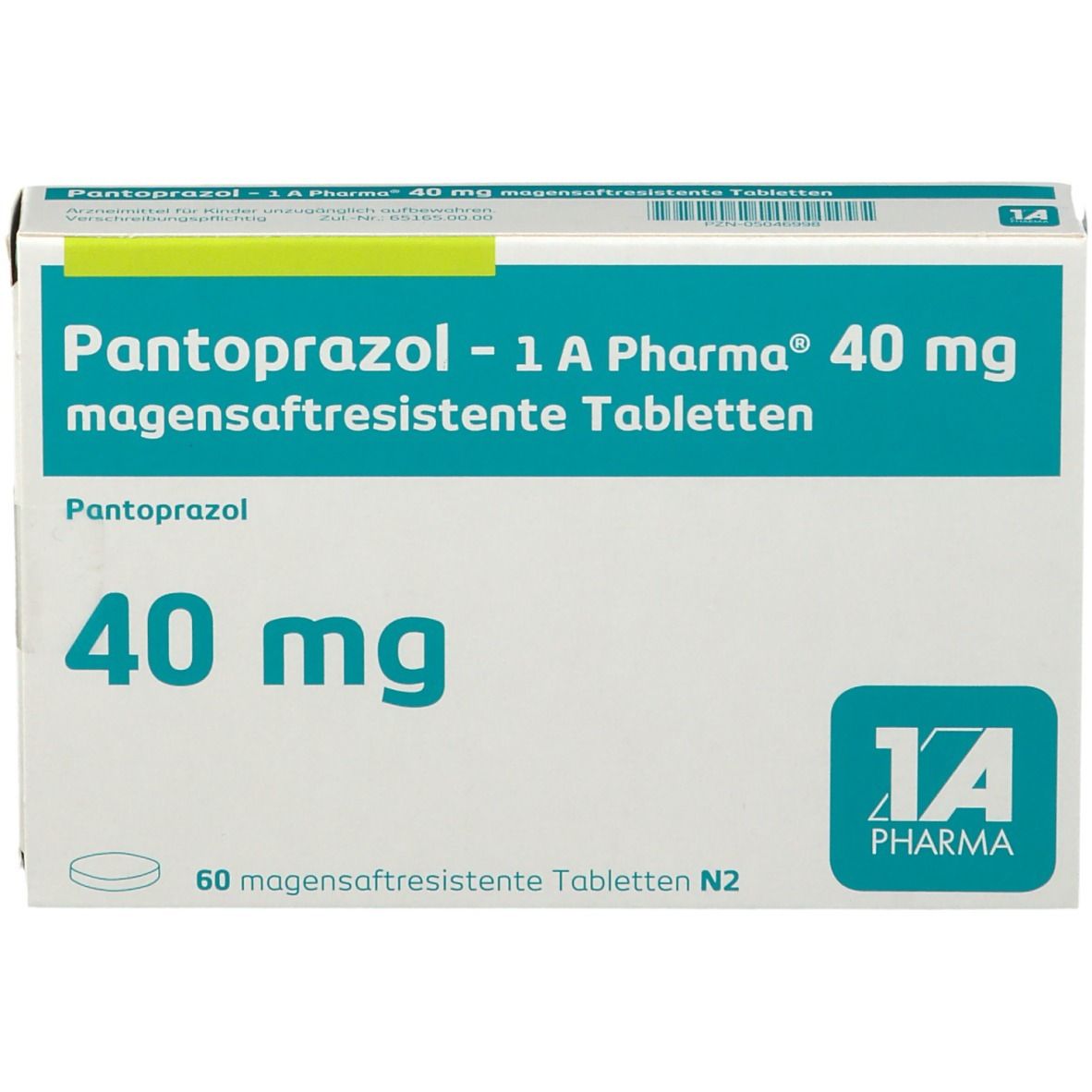 Pantoprazol 1A Pharma® 40Mg