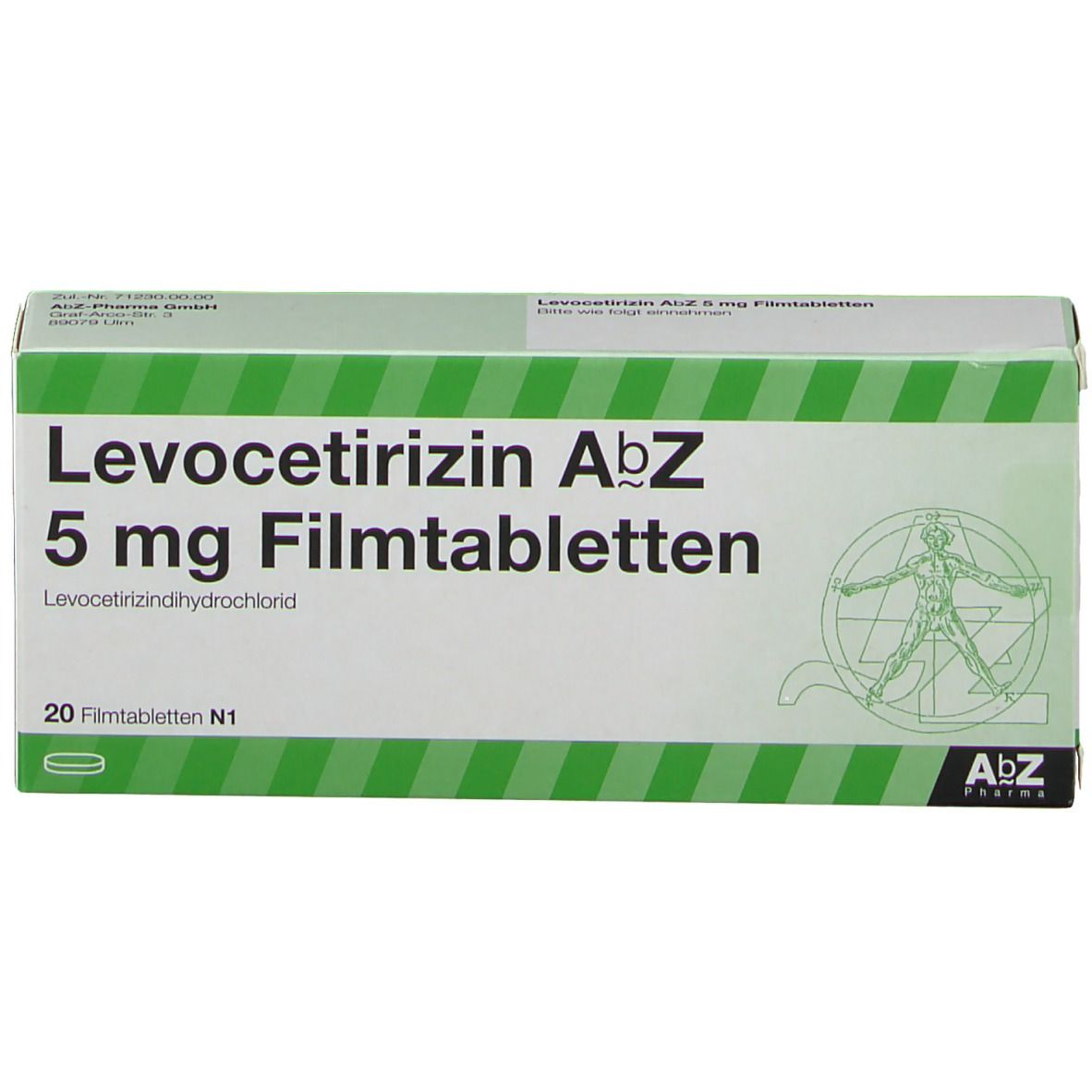 LEVOCETIRIZIN AbZ 5 mg Filmtabletten