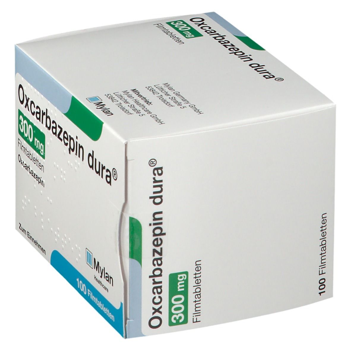 Oxcarbazepin dura 300 mg Filmtabletten 100 St