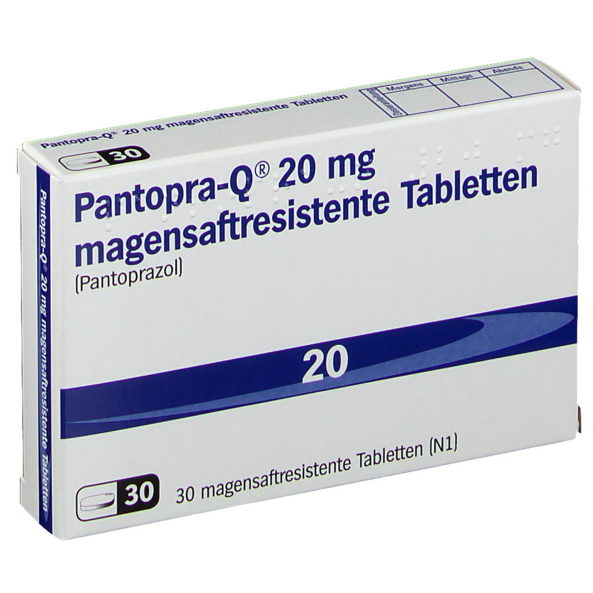 Pantopra-Q® 20 mg
