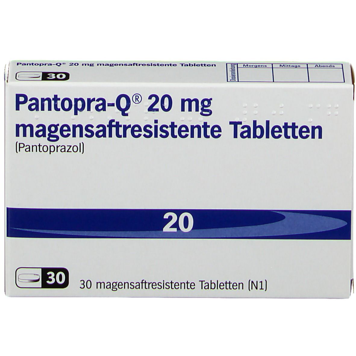 Pantopra-Q® 20 mg