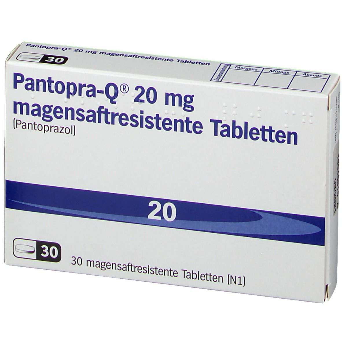 Pantopra-Q® 20 mg