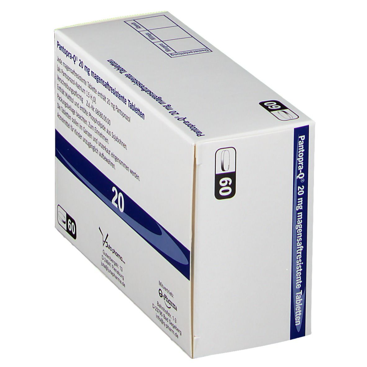 Pantopra-Q® 20 mg