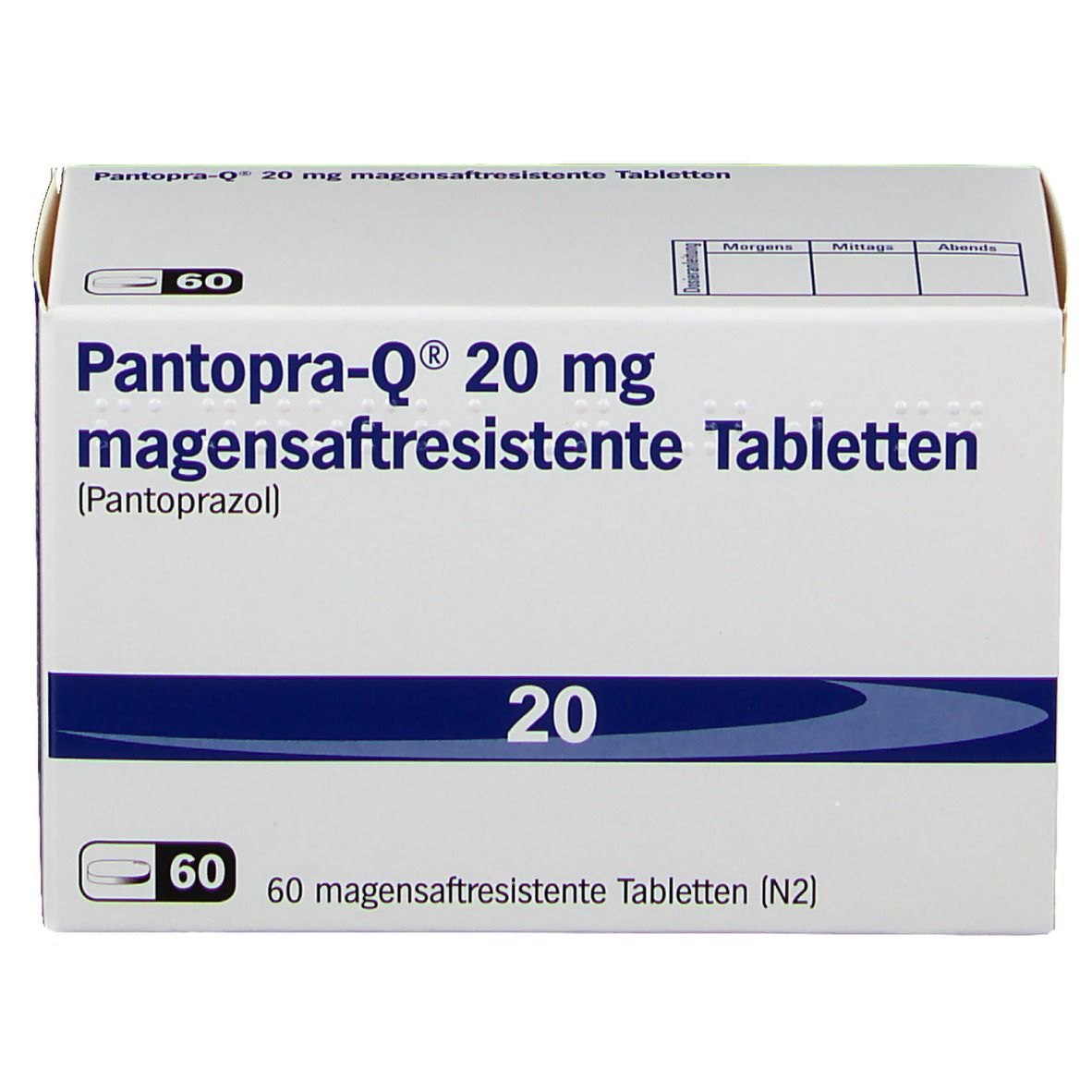 Pantopra-Q® 20 mg