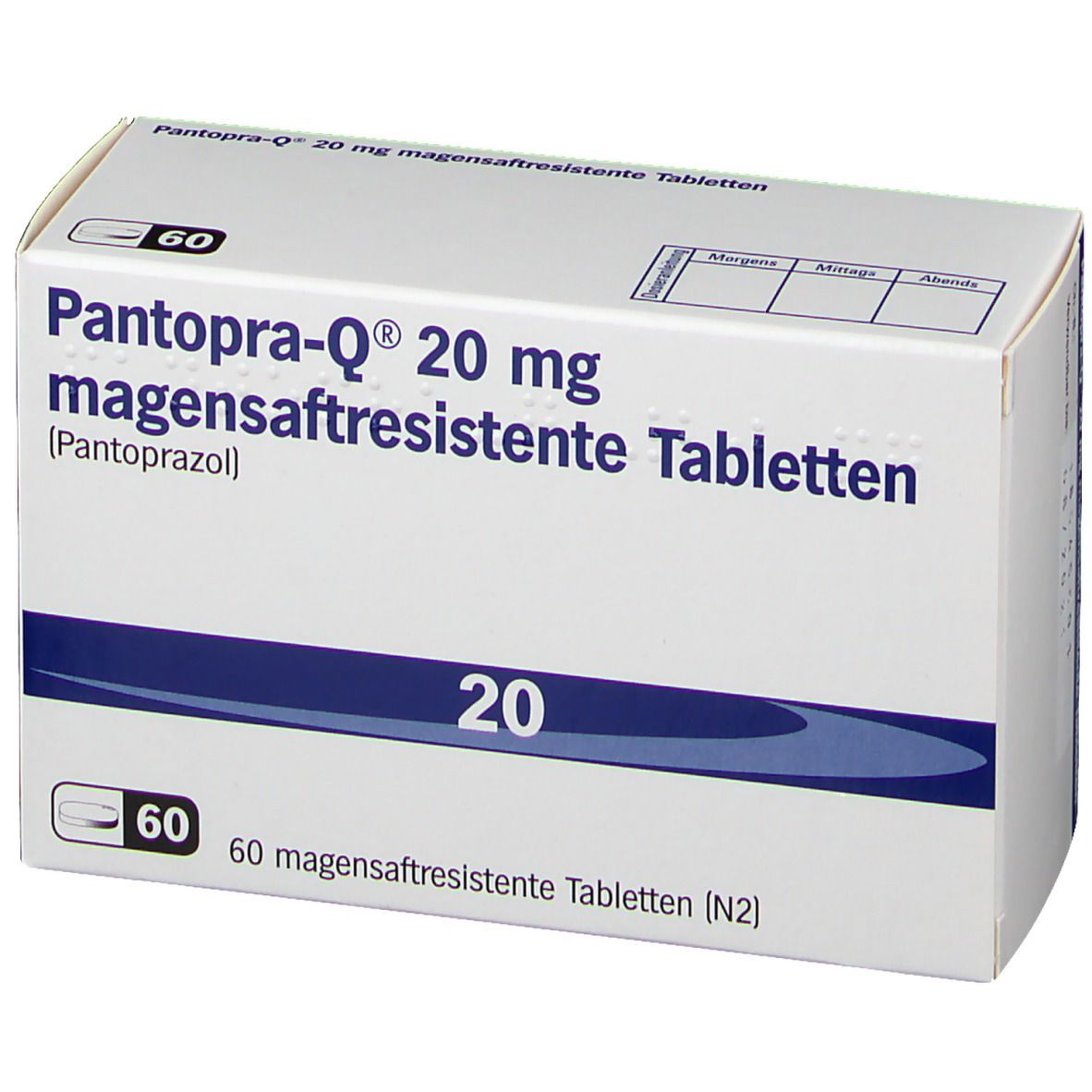 Pantopra-Q® 20 mg