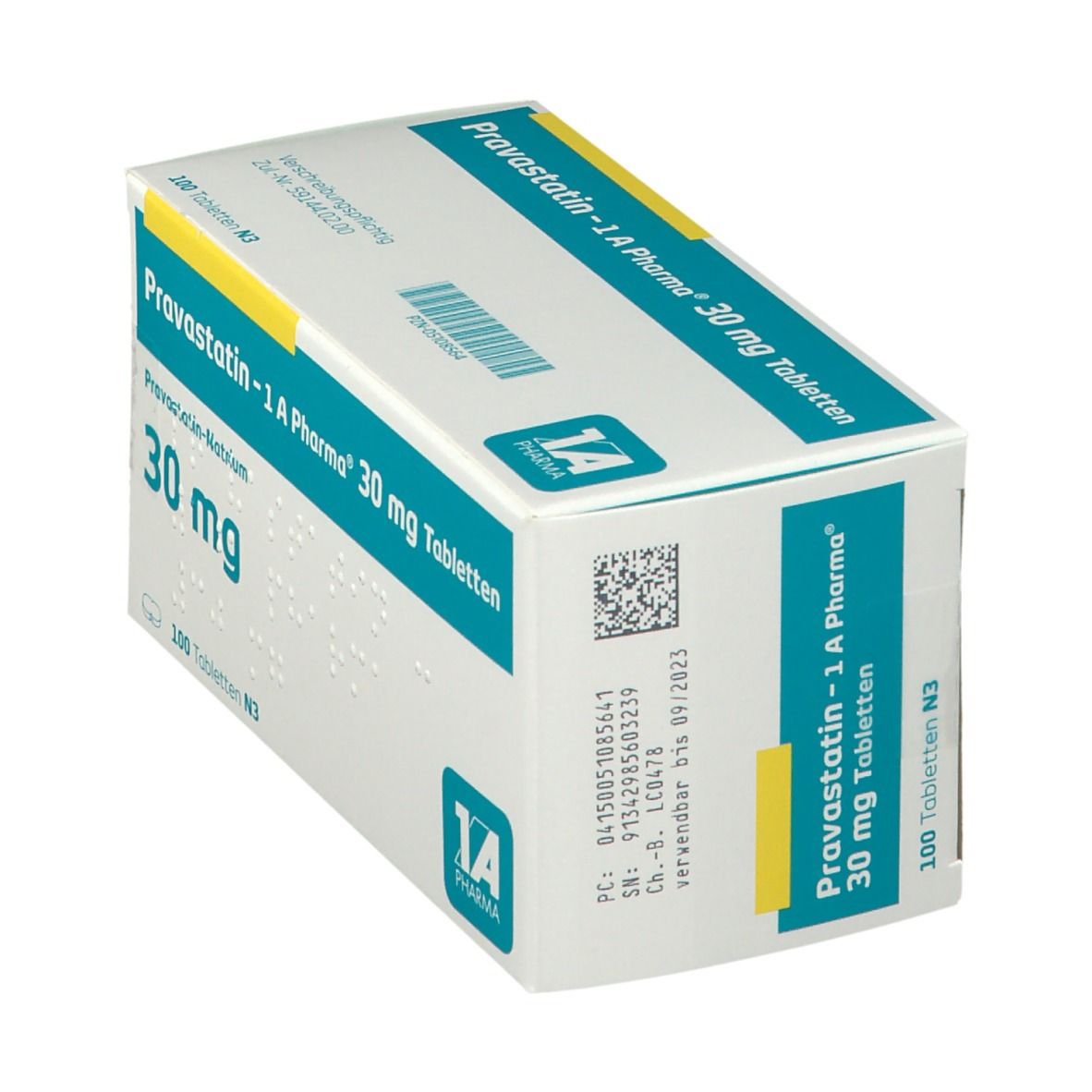 Pravastatin 1A Pharma® 30Mg