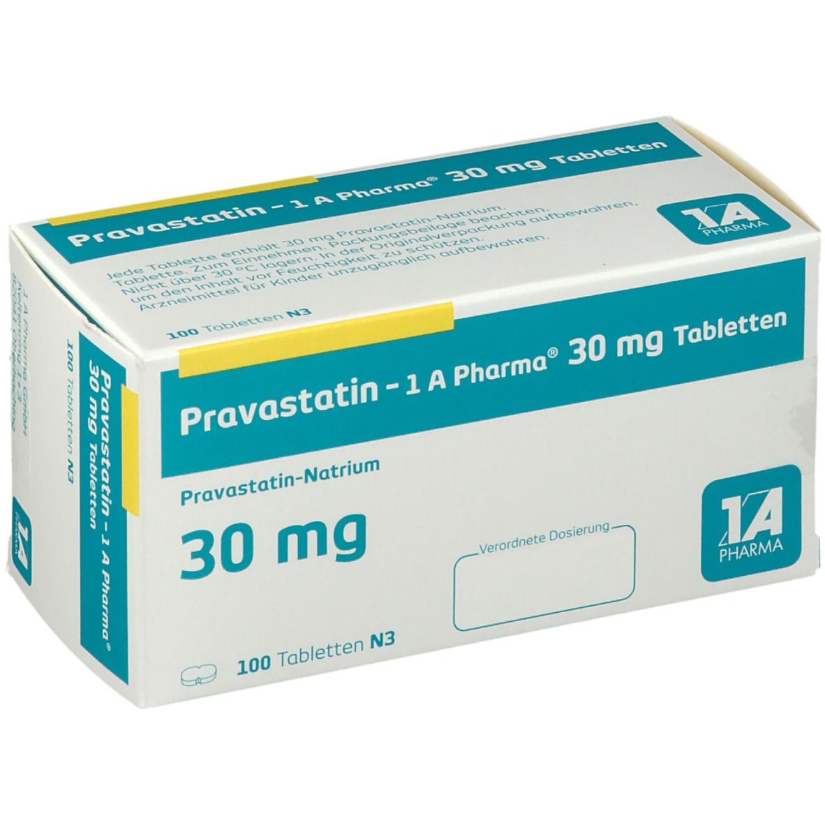 Pravastatin 1A Pharma® 30Mg