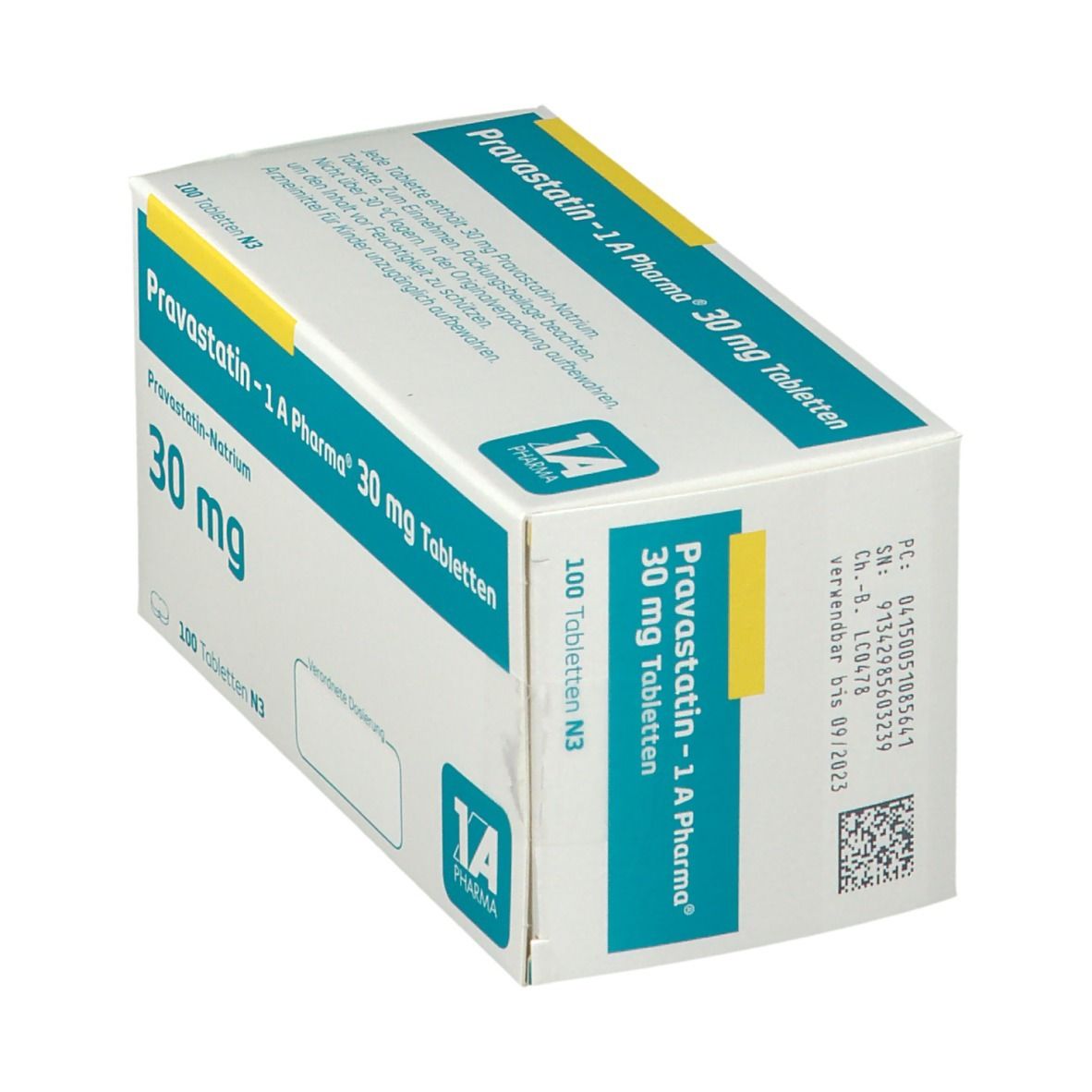 Pravastatin 1A Pharma® 30Mg