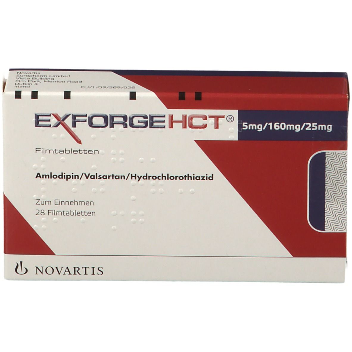 Exforge® HCT 5 mg/160 mg/25 mg