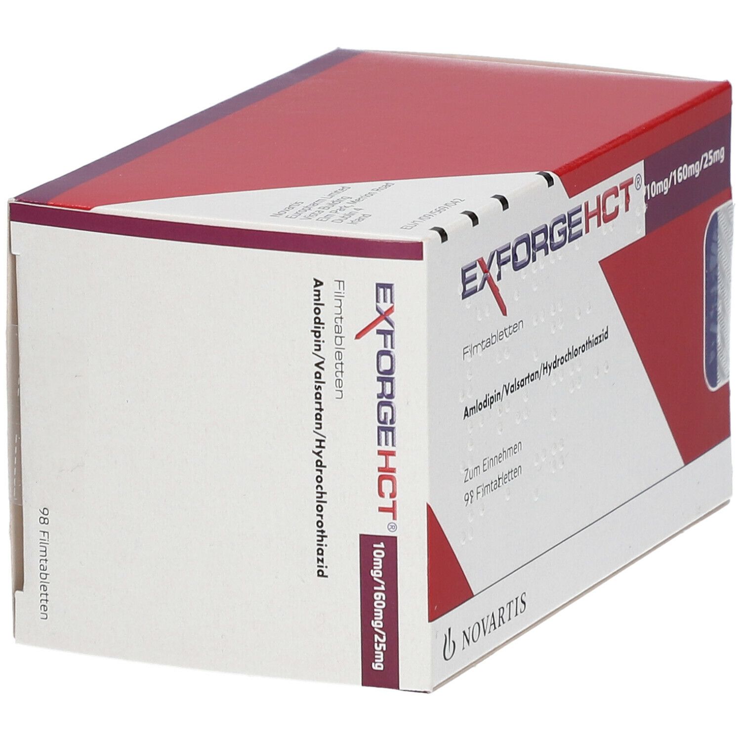 Exforge® HCT 10 mg/160 mg/25 mg