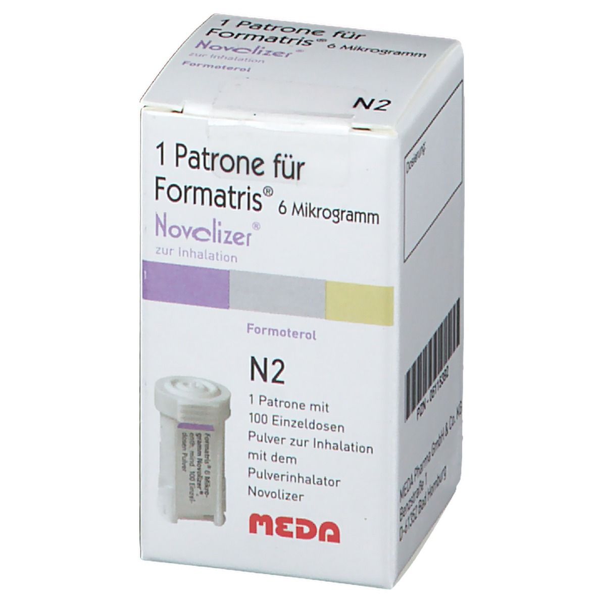 Formatris® 6 µg Novolizer® 1 Patrone