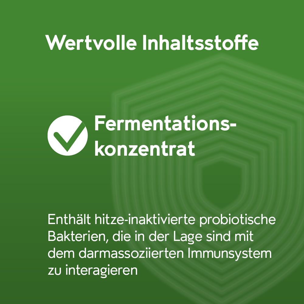 REPHALYSIN® C: Enthält hitze-inaktivierte probiotische Bakterien und Fermentationskonzentrat.